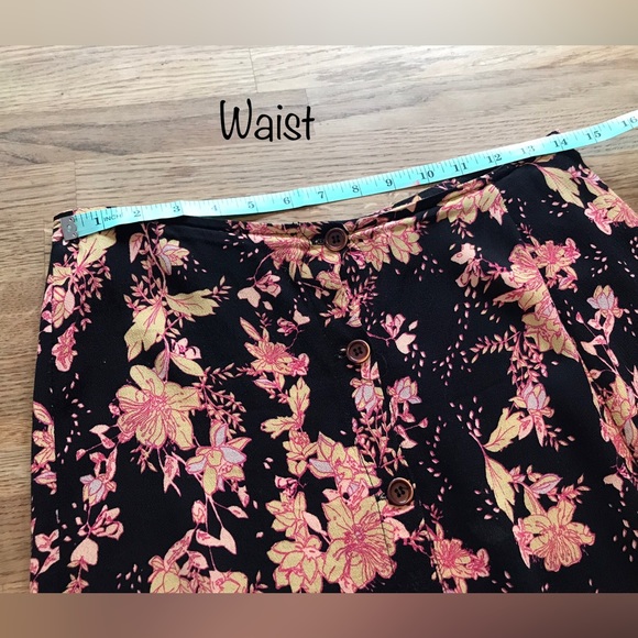 Free People Retro Love Floral Print Midi Skirt - Picture 12 of 13